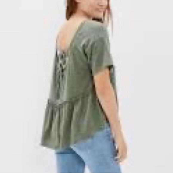 American Eagle Oversized V-Neck - Picture 7 of 7